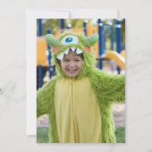 Invitation Whimsical Watercolor Monsters Fête d'anniversaire  (Dos)