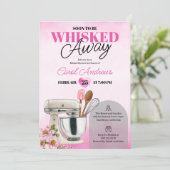 Invitation Whimsical Whisking Away Kitchen Fête des mariées (Debout devant)
