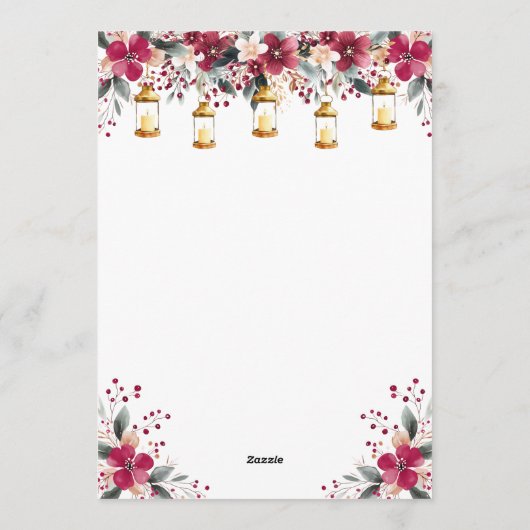 Invitation Whimsical Winter Fairy First Birthday Party (Dos)