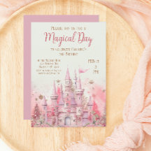 Whimsical Winter Princess Fairytale Anniversaire
