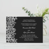 Invitation Whimsical Winter Wedding (Debout devant)