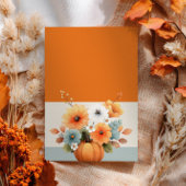 Invitation Whimsical Woodland Animals Autumn Kids' Birthday