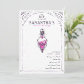 Invitation Whimsigoth Mystical Lotion Bachelorette Party (Debout devant)
