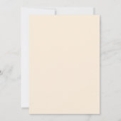 Invitation Whimsky Quirky manuscrit Mariage floral vert (Dos)