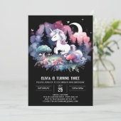 Invitation Whimsy Digital Horse Anniversaire (Debout devant)