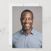 Invitation Whiskey Black Gold Photo 40th Birthday Party (Dos)