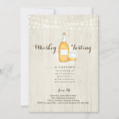 Invitation Whiskey Tasting Party (Devant)