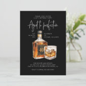 Invitation Whisky pour ses 40 ans Cheers 40 (Debout devant)