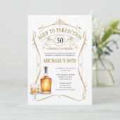 Invitation Whisky Vieilli à la Perfection Rustique 50e Annive (Debout devant)