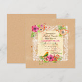 Invitation Whisper Antique (Devant / Derrière)