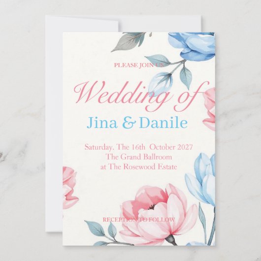 Invitation Whispering Garden V01 (Dos)