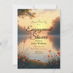 Invitation Whispers au bord de l'eau