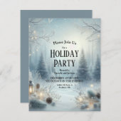 Invitation Whispers d'un solstice d'hiver (Devant / Derrière)