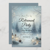 Invitation Whispers d'un solstice d'hiver (Devant / Derrière)