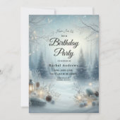 Invitation Whispers d'un solstice d'hiver (Devant)