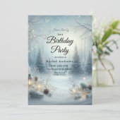 Invitation Whispers d'un solstice d'hiver (Debout devant)