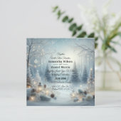 Invitation Whispers d'un solstice d'hiver (Debout devant)