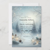 Invitation Whispers d'un solstice d'hiver (Devant)