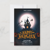 Invitation Whispers in the Dark Halloween (Devant)