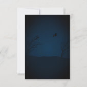 Invitation Whispers in the Dark Halloween (Dos)