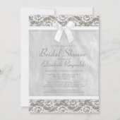 Invitation White Country Lace (Devant)