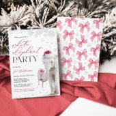 Invitation White Elephant Gift Exchange Party Invite