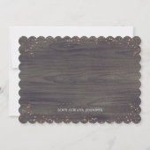 Invitation White Floral Citrouille Rustic Bridesmaid Proposit (Dos)