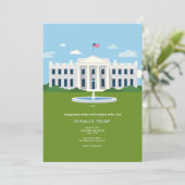 Invitation White House Presidential Inaugural Party (Debout devant)