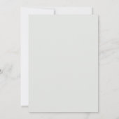 Invitation White Marble Gilded Botanical Wedding (Dos)