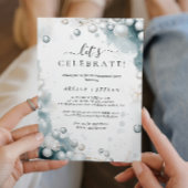 Invitation White Pearls