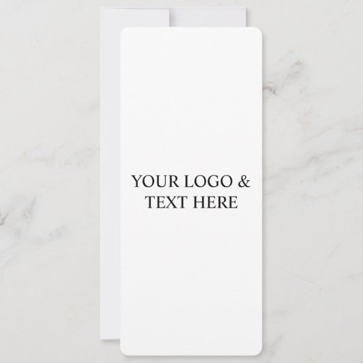Invitation White Personalized – Your Logo & Text Here (Devant)