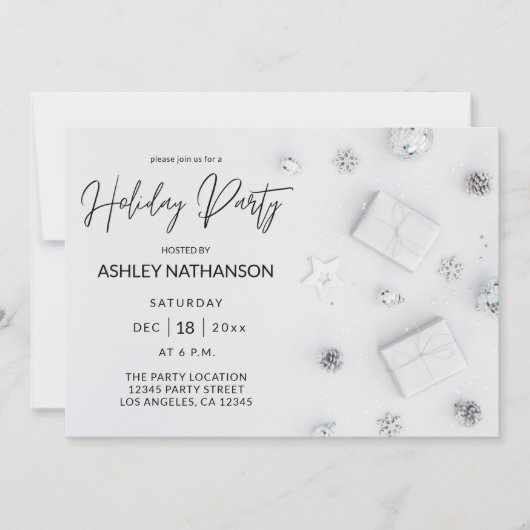 Invitation White Pine Holiday (Devant)