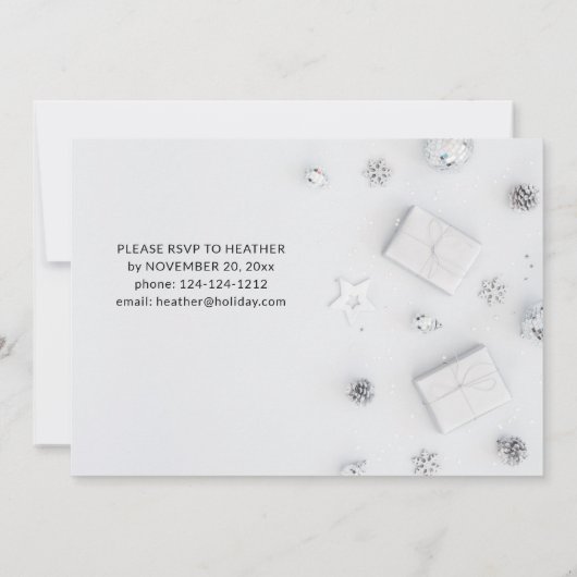 Invitation White Pine Holiday (Dos)