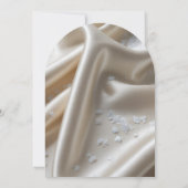 Invitation White Satin Roses and Peony Bridal Shower (Dos)