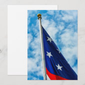 Invitation White Stars (Devant / Derrière)