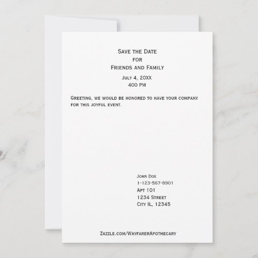 Invitation White Trex the Boss Dino (Dos)