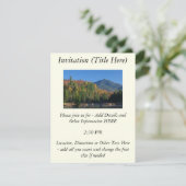 Invitation Whiteface Mountain sur Little Cherrypatch Pond (Debout devant)