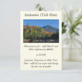 Invitation Whiteface Mountain sur Little Cherrypatch Pond (Debout devant)