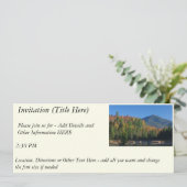 Invitation Whiteface Mountain sur Little Cherrypatch Pond (Debout devant)