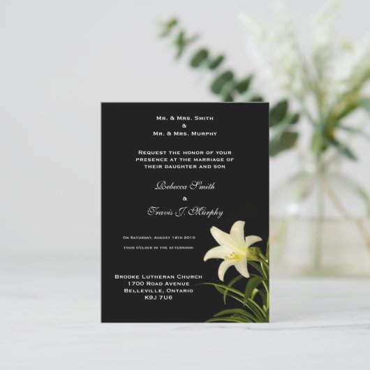 Invitation - WhiteLily1 (Debout devant)