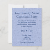 Invitation Whitetail Deer & Christmas Tree Scene hivernale (Dos)