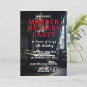 Invitation whodunit meurtre mystery 1950's style dîner party (Debout devant)