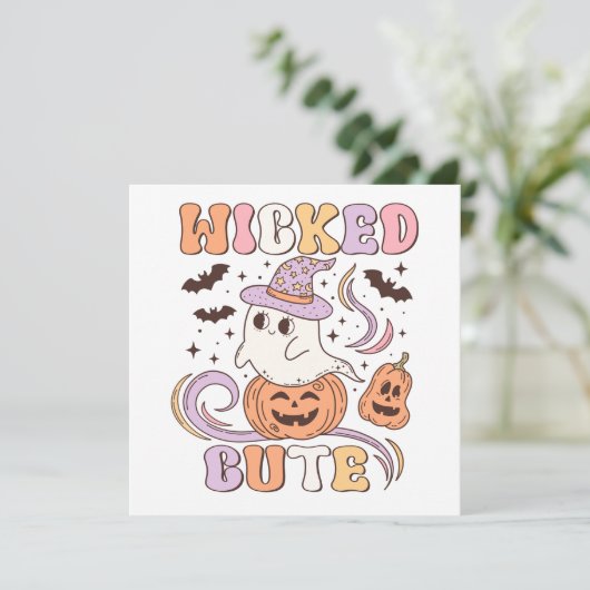 Invitation Wicked Cute Halloween (Debout devant)
