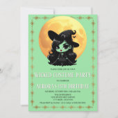 Invitation Wicked Witch Costume Party (Devant)