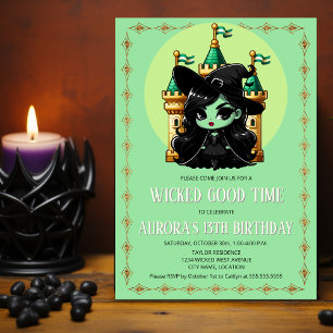 Invitation Wicked Witch Good Time Party