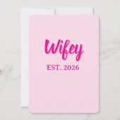 Invitation Wifey éd. 2026 (Devant)