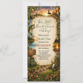 Invitation Wild Adventure Hunter & Fisherman Boy's Birthday  (Devant)