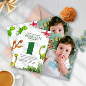 Invitation Wild Jungle Safari Garçons Dinosaur 1er anniversai