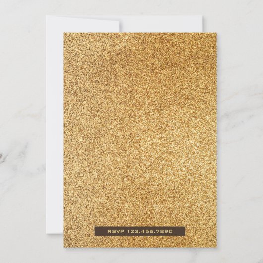 Invitation Wild Jungle Safari mignon bébé Tigre fête d'annive (Dos)