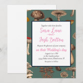 Invitation Wild Mushrooms (Devant / Derrière)